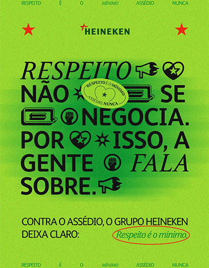 Banner respeito não se negocia